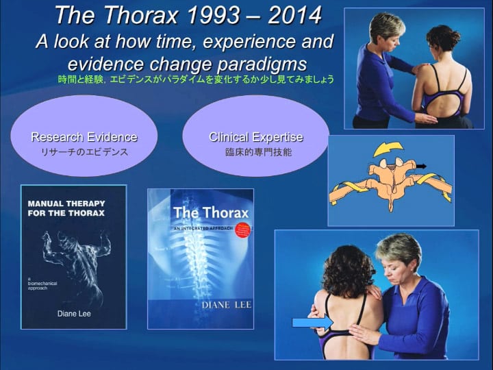 The Thorax u0026 Pelvis: Online Course (Japanese) - Learn with Diane Lee